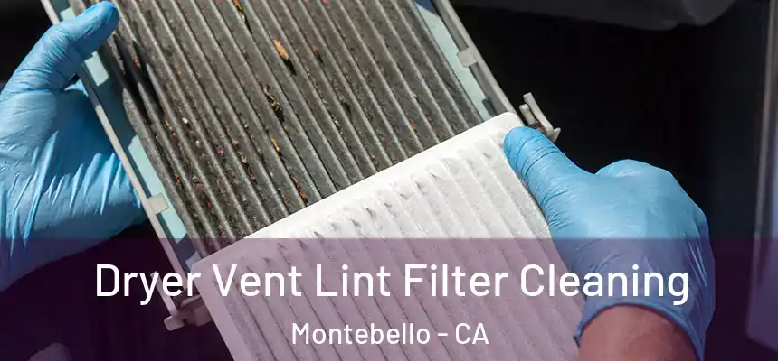  Dryer Vent Lint Filter Cleaning Montebello - CA