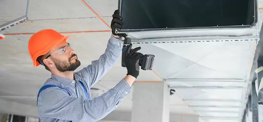 Roof Cap & Exterior Hood Lint Buildup Removal – Montebello